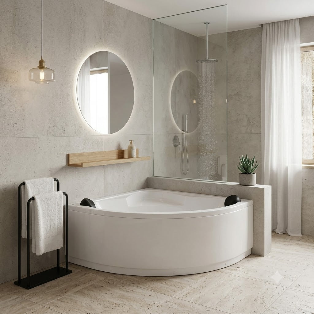 Tina con Faldón 150 x 150 ( Outlet Fábrica )