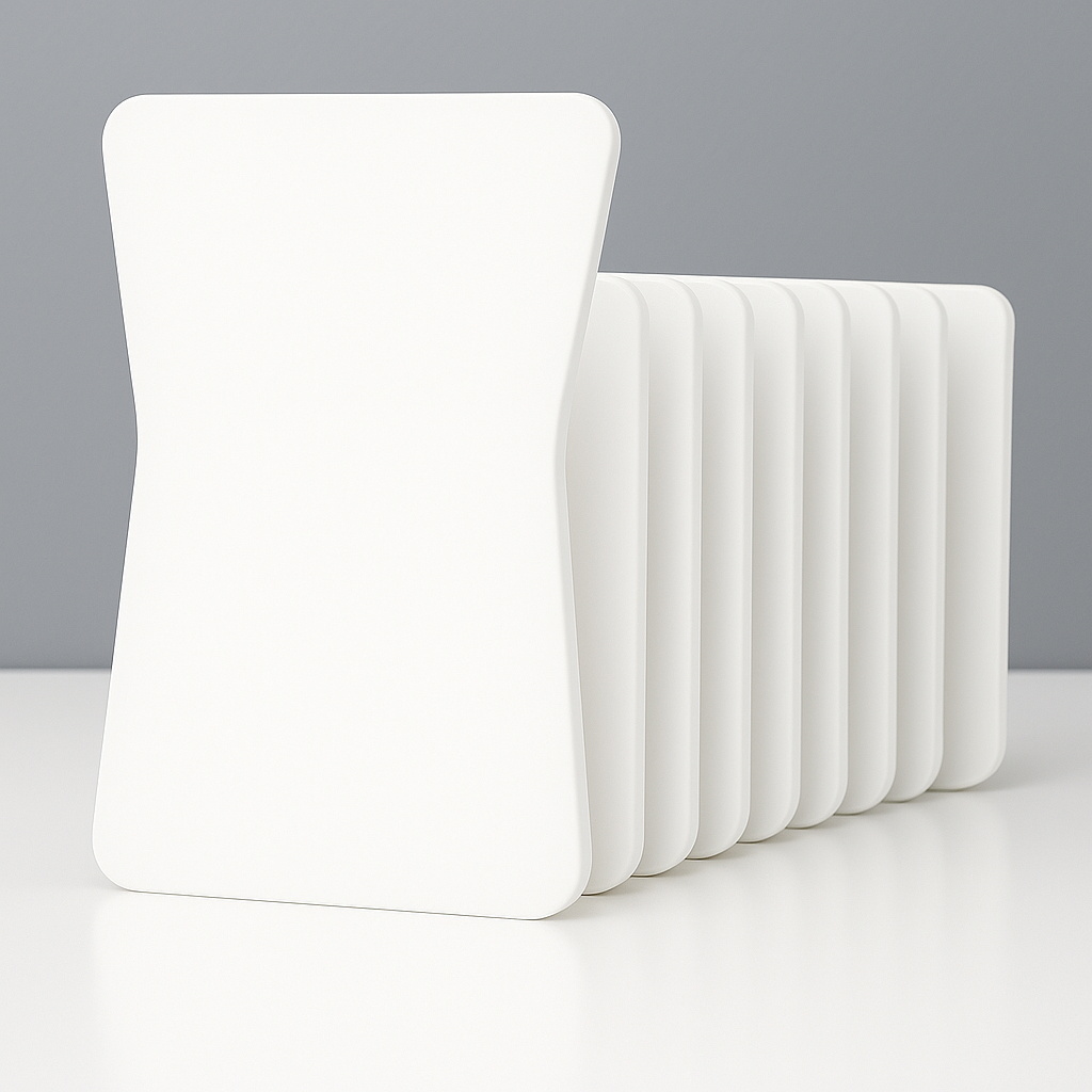 Plancha Acrilica Blanco Lechoso