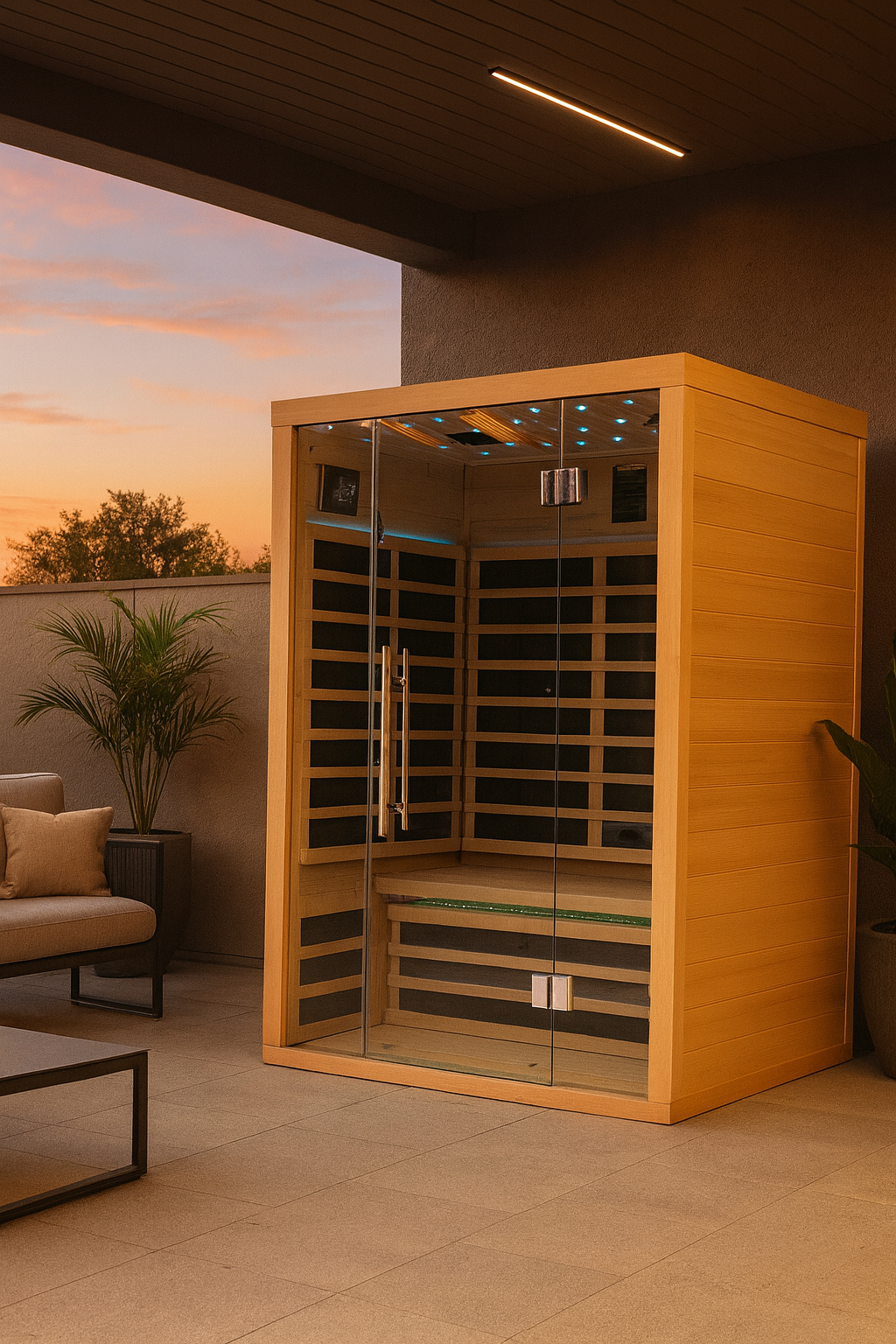 Sauna Infrarrojo 2 Personas