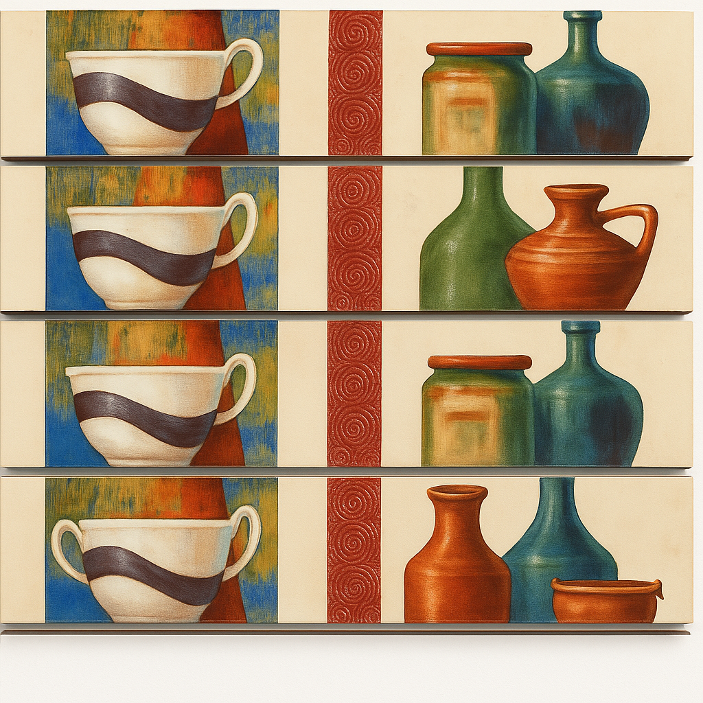 Listeles Cerámico Salónica 7x30 (x4 unid)