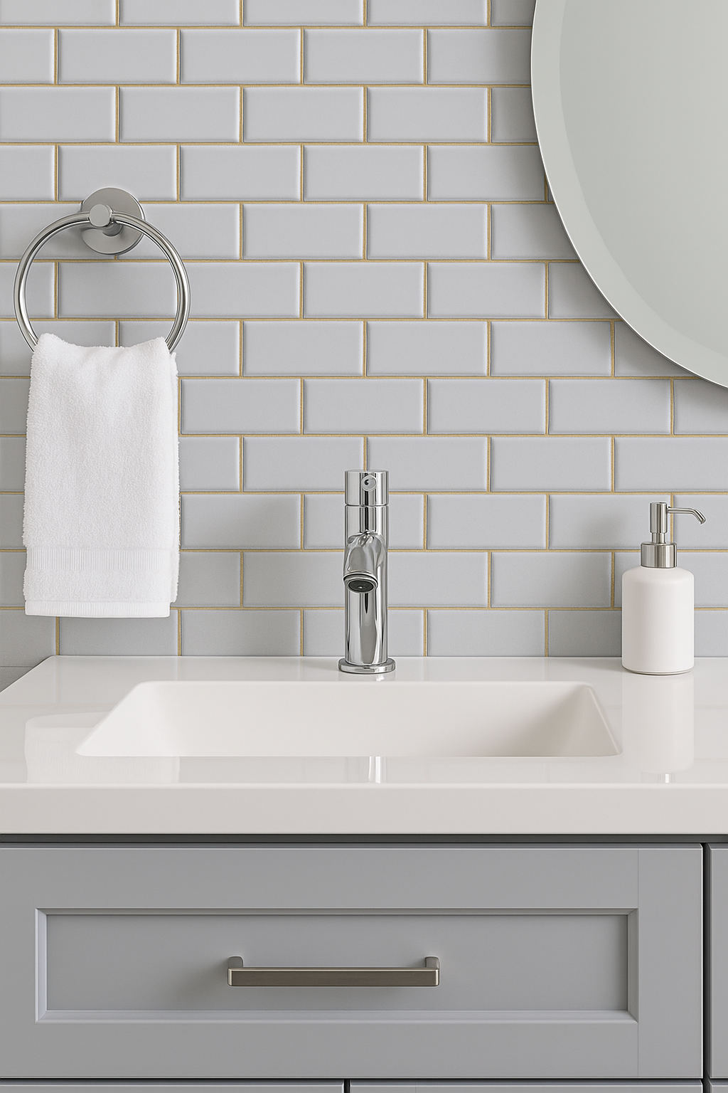 Mosaico Malla Cerámica Cristal Aluminio 30x30