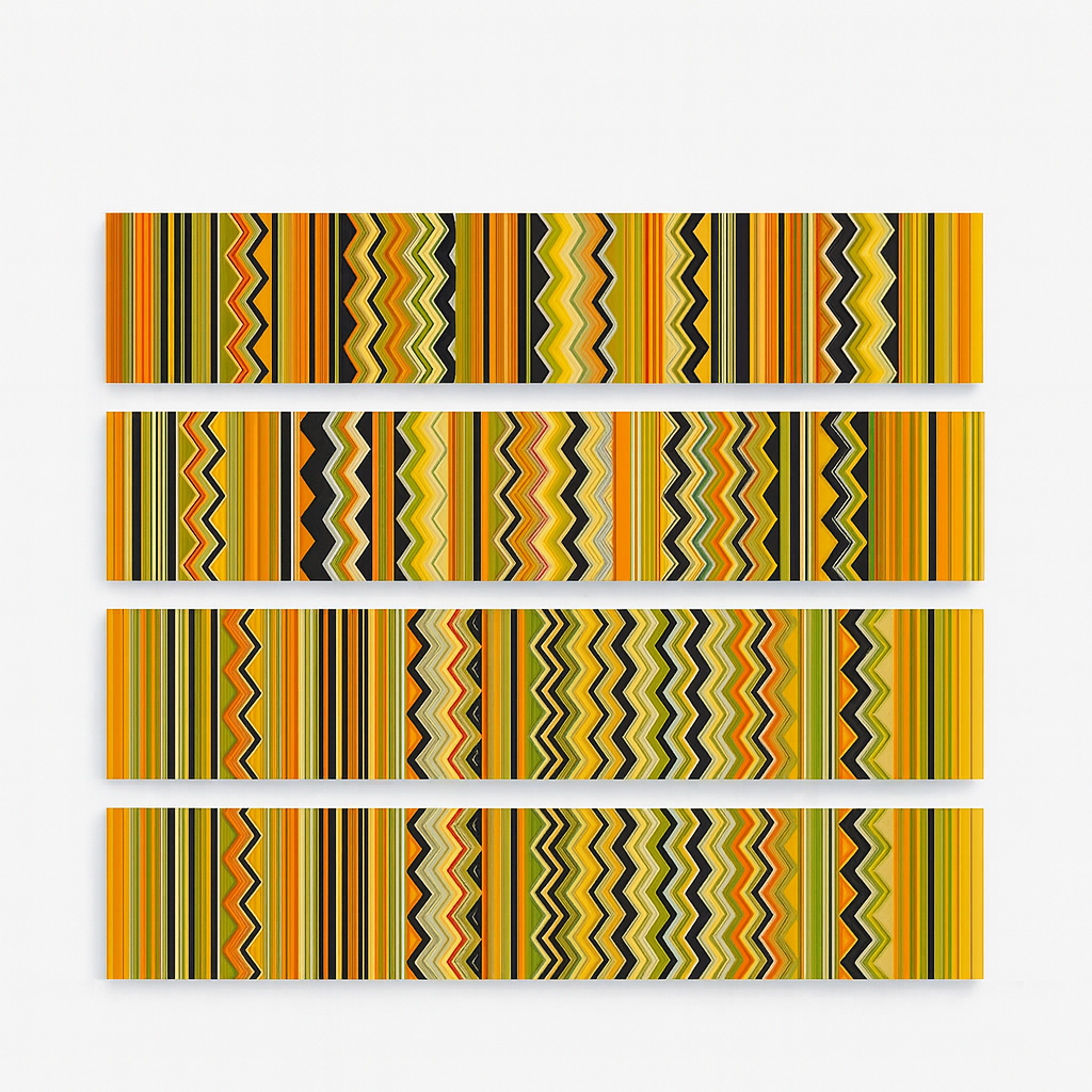 Listeles Cerámico Sintra Ocre 7x30 (x4 unid)