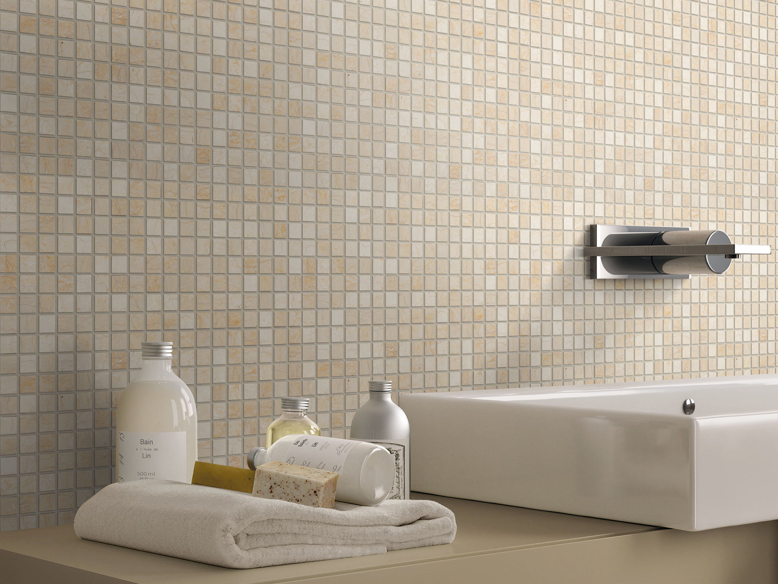 Mosaico Mármol Egipcia Pulida 30x30 cm