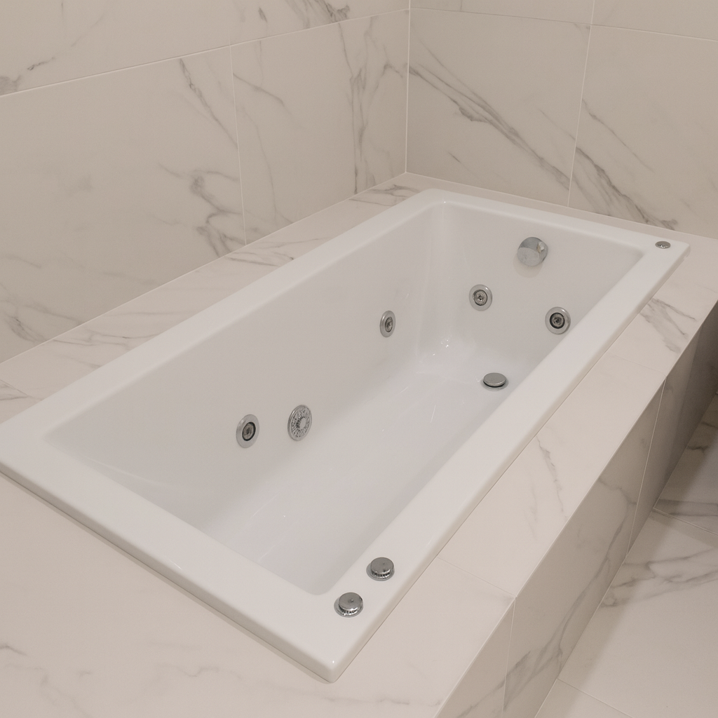 Tina Hidromasaje Cube - Blanca