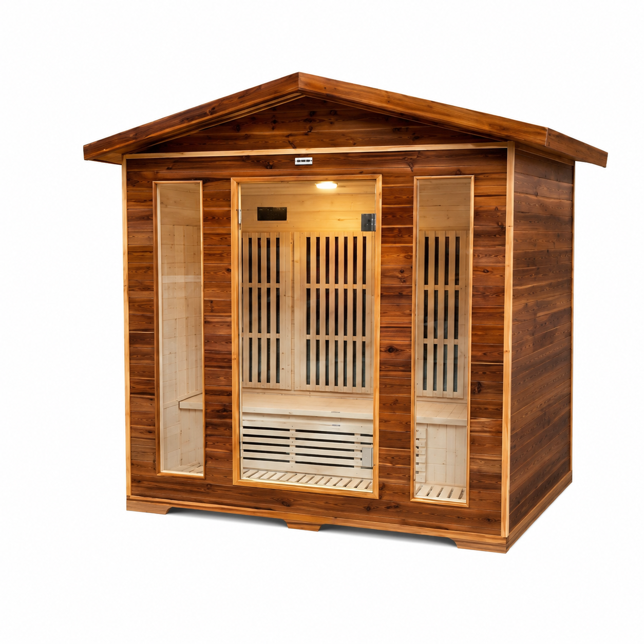 SaunaGo 3 personas Exterior Infrarrojo Verona (150cmx120cmx230cm)