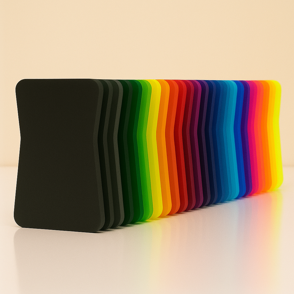 Plancha Acrilico Color Según Pantone