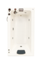 Tina Hidromasajes Cube Plus - Blanca