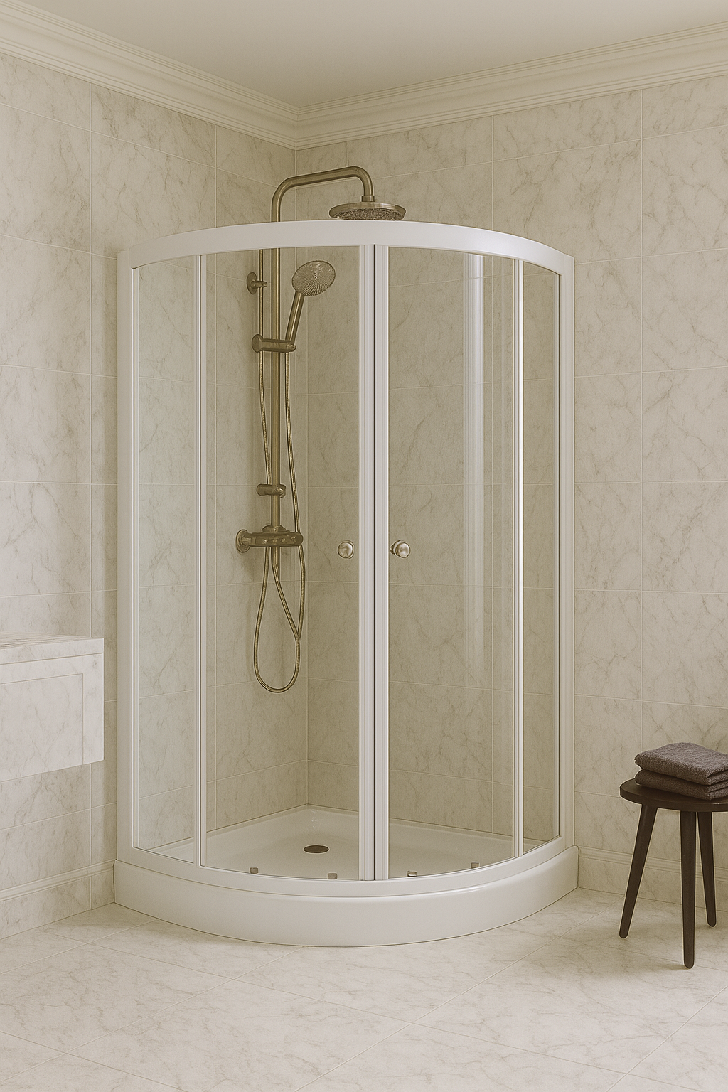 Shower door Iguazú 80x80