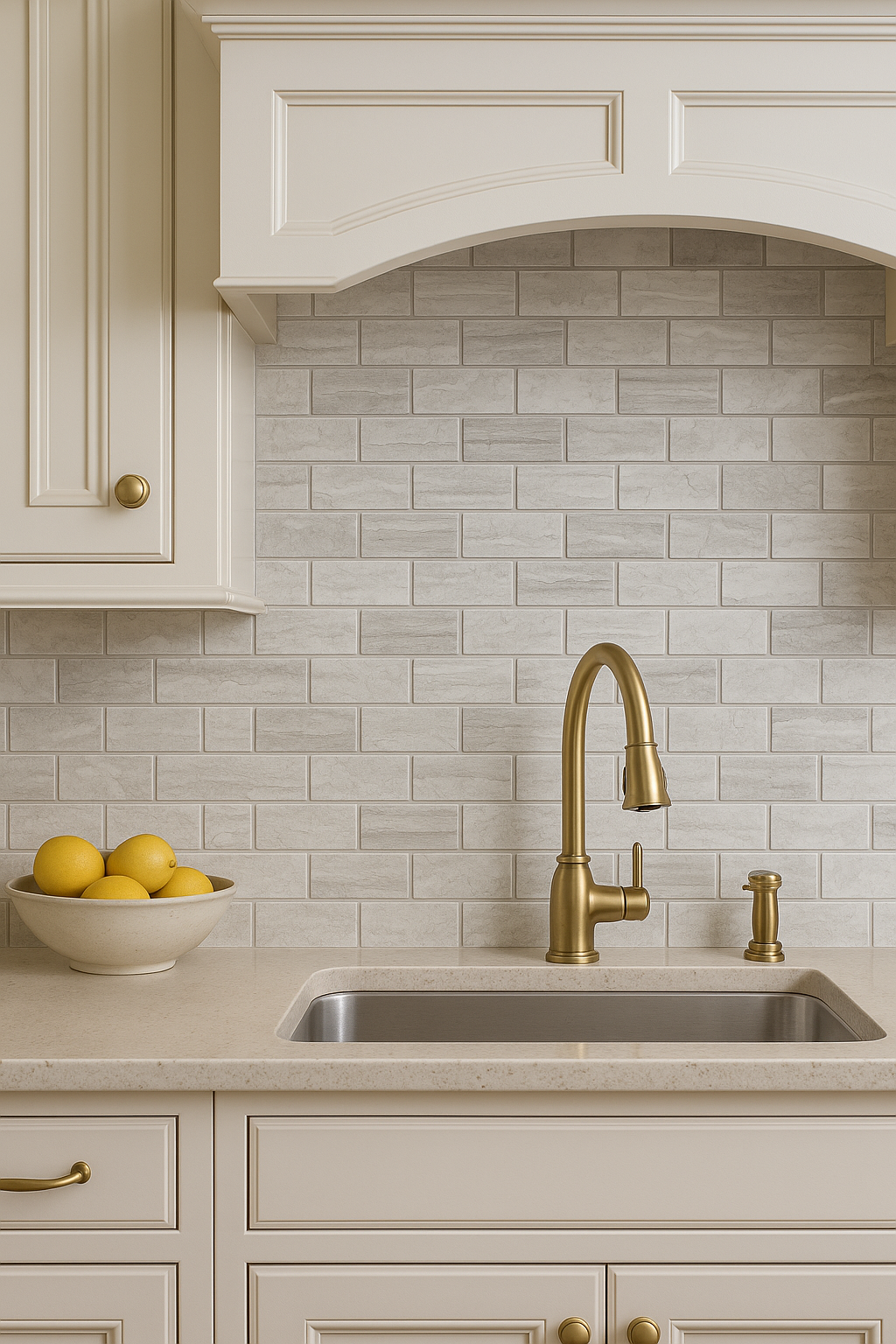 Mosaico Mármol Gris Misiones 03/ 30x30 cm