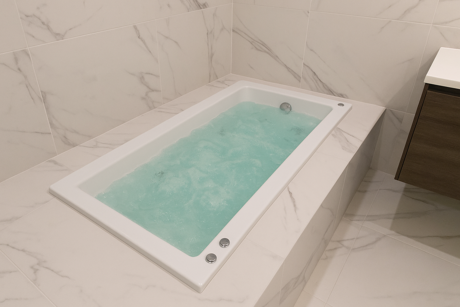 Tina Hidromasaje Cube - Blanca