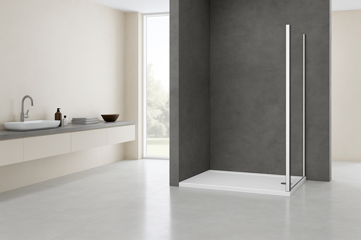 AMPLIACION SHOWER DOOR CORREDERA