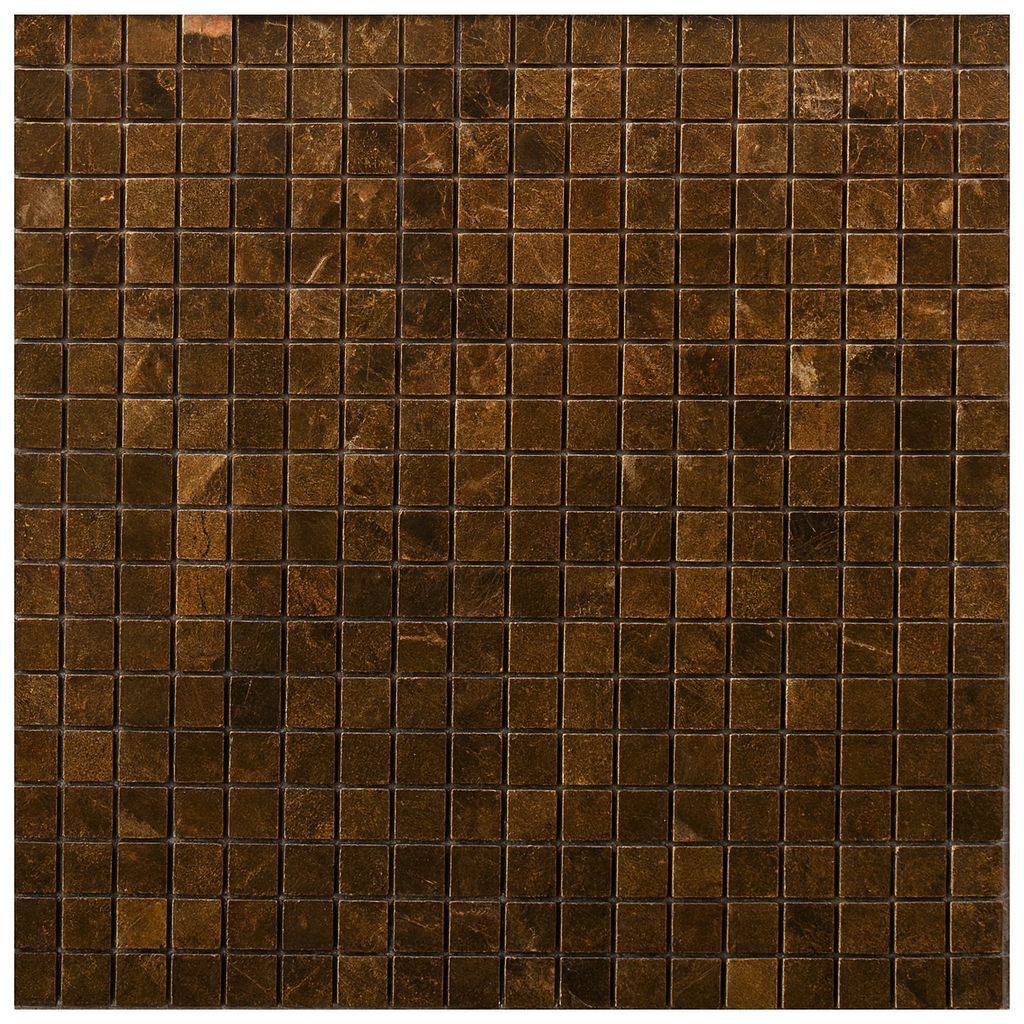Mosaico Mármol Emperador Pulido 30x30 cm
