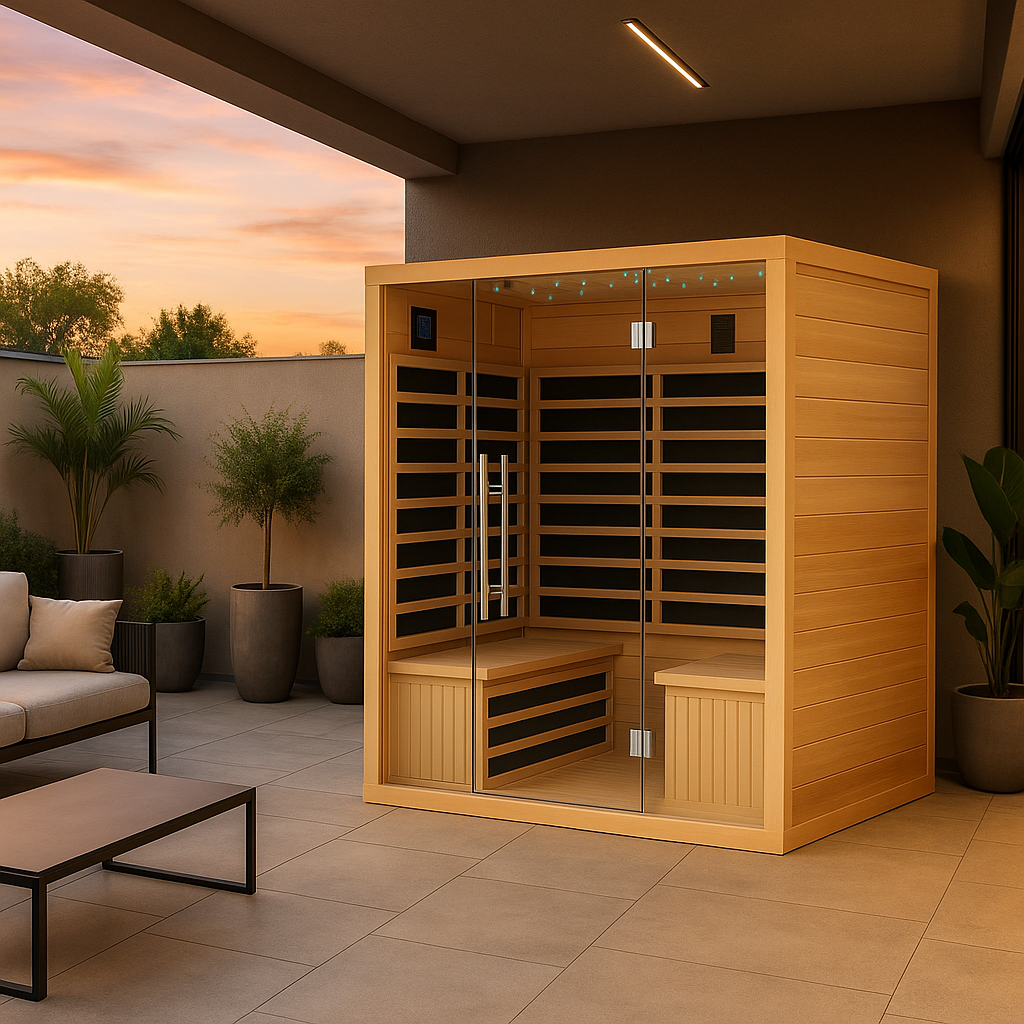 Sauna Infrarrojo 4 Personas