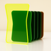 Plancha Acrilico Fluor Amarillo F6
