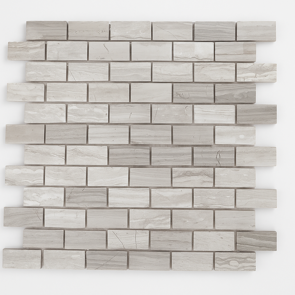 Mosaico Mármol Gris Misiones 03/ 30x30 cm