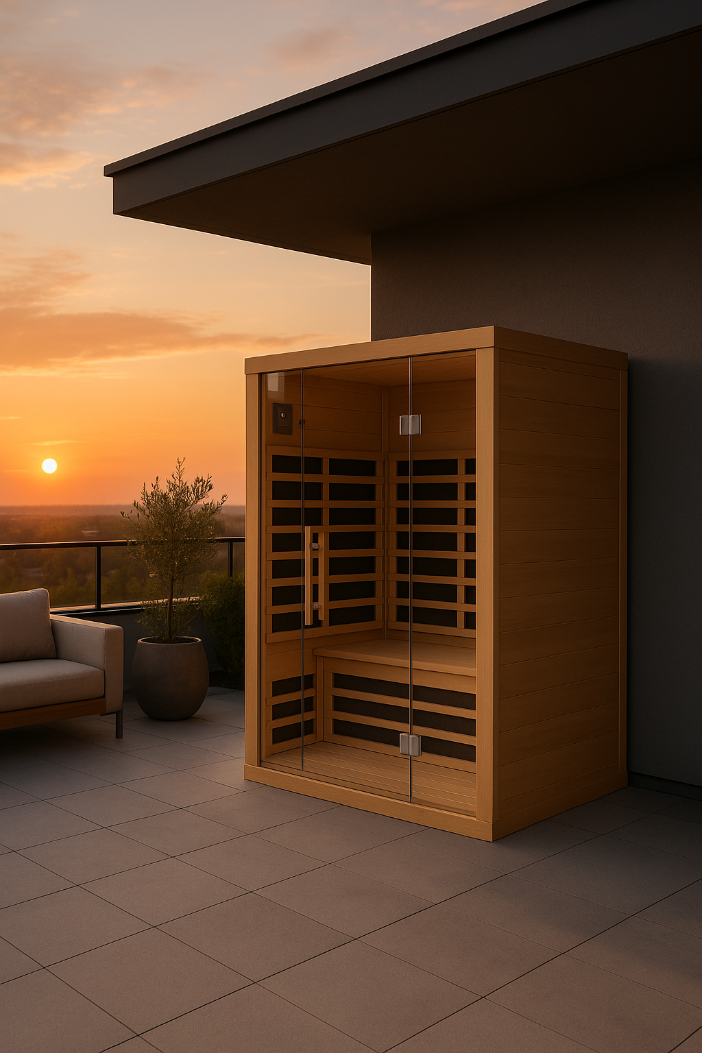 Sauna Infrarrojo 2 Personas