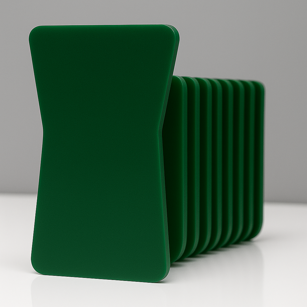 Plancha Acrilico Verde