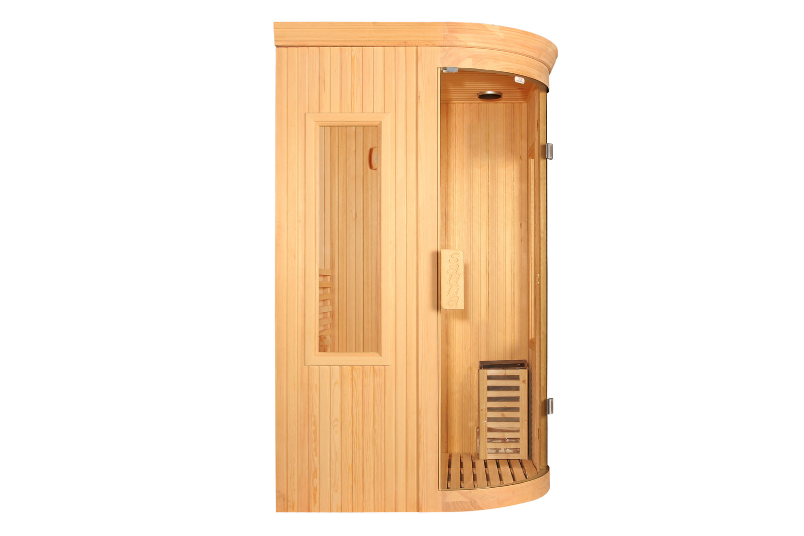 Sauna Lathi Full para 2 Personas , Calefactor y Piedras
