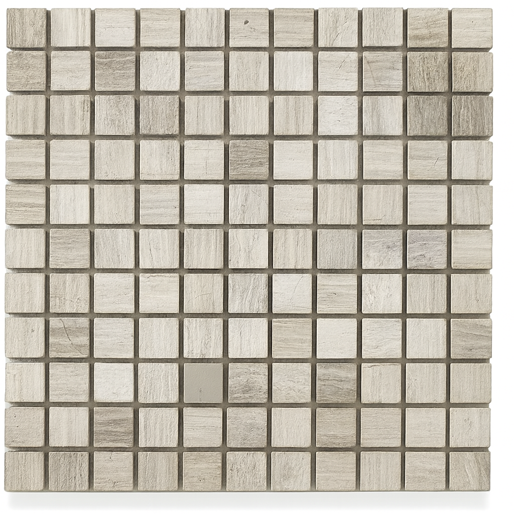 Mosaico Mármol Gris Misiones 30x30 cm