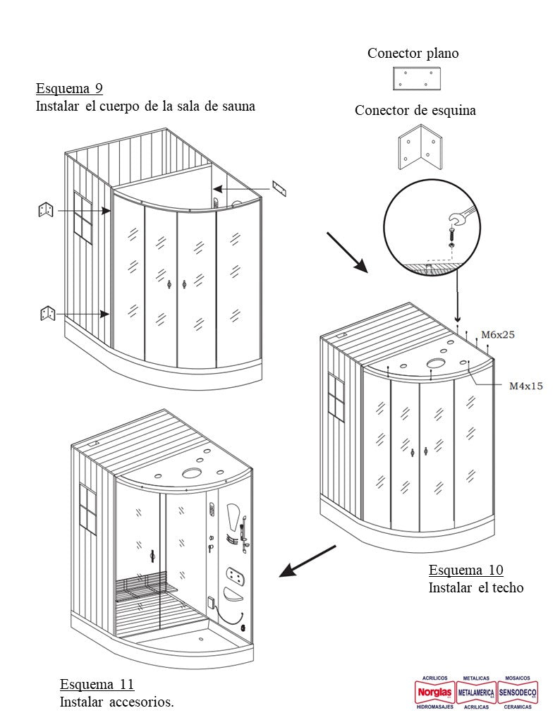 Home Spa Puyehue Pro Cabina Dual de Sauna Seco Tradicional y Baño Turco con Hidromasaje para Pies