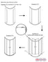 Home Spa Puyehue Pro Cabina Dual de Sauna Seco Tradicional y Baño Turco con Hidromasaje para Pies