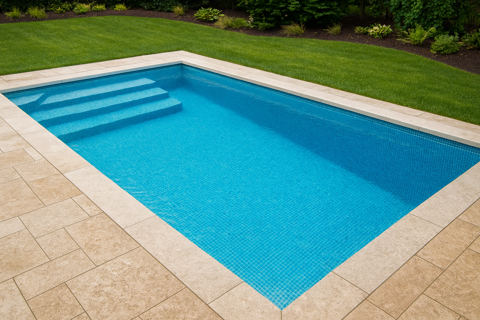 Mosaico Piscina Unicolor Celeste 32.7x32.7 cm