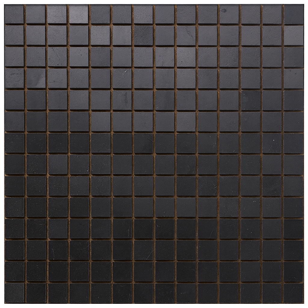 Mosaico Mármol Negro Pulido 30x30 cm