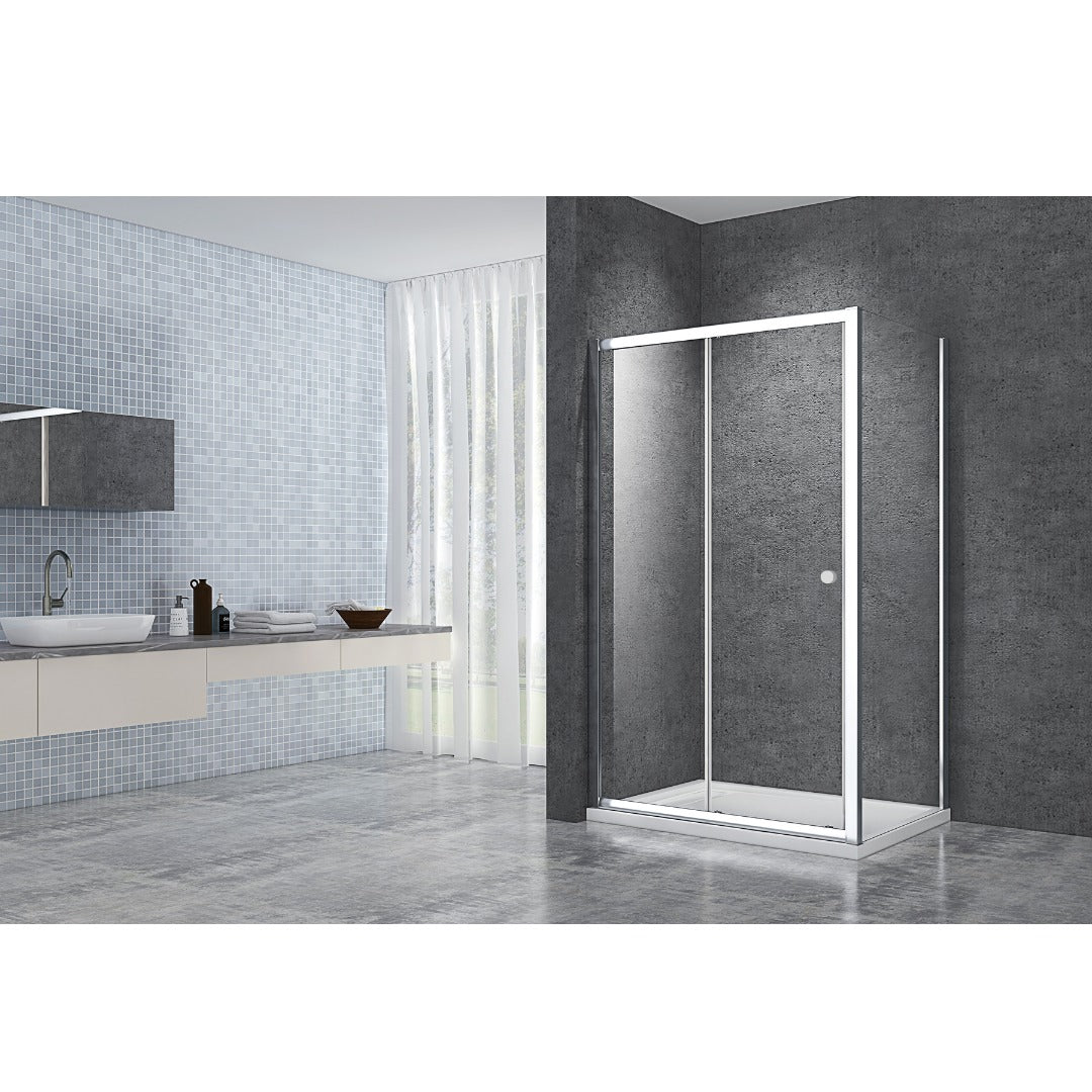 Shower Door Corredera Con Ampliación