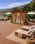 SaunaGo 3 personas Exterior Infrarrojo Verona (150cmx120cmx230cm)