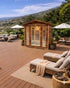 SaunaGo 3 personas Exterior Infrarrojo Verona (150cmx120cmx230cm)