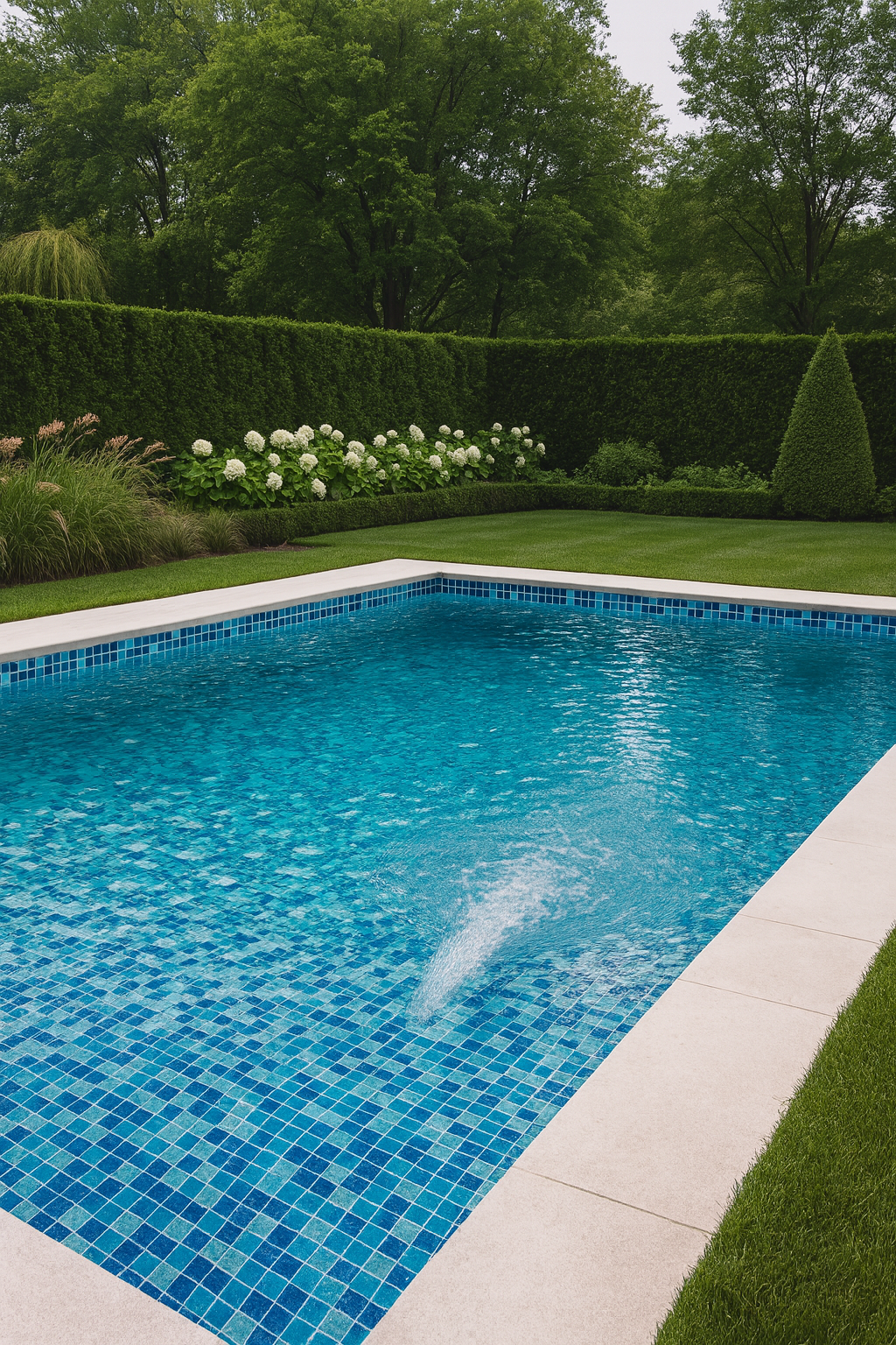 Mosaico Piscina Azul 32.7x32.7 cm