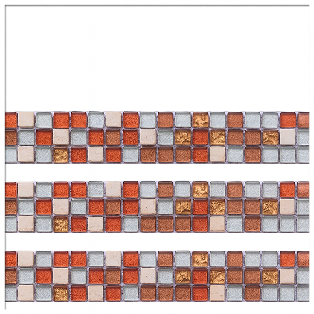 Listeles combinados Rojo 5 x 30 cm (3 Unidades)