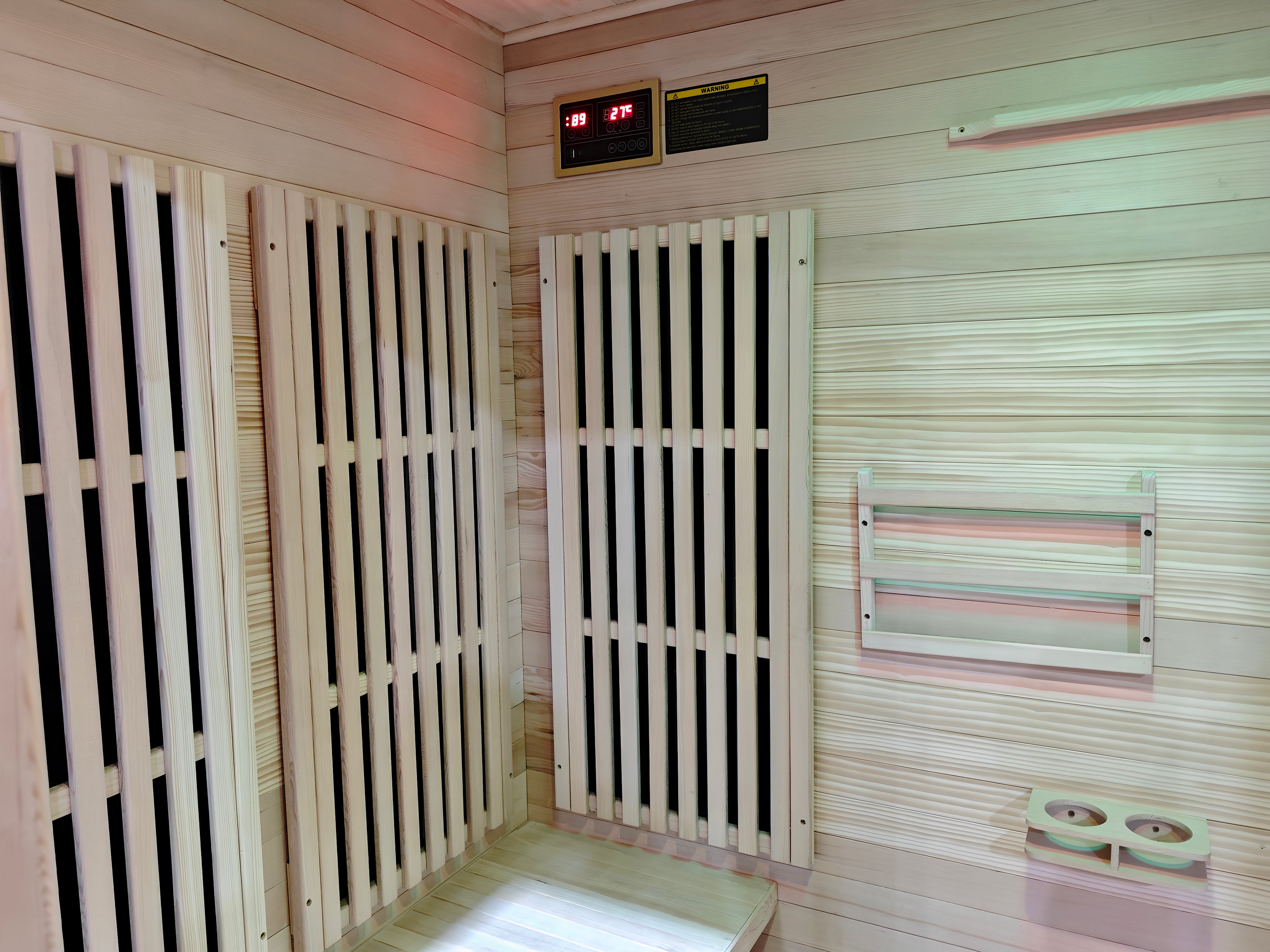 Sauna 4 personas Infrarrojo Tofino (180cmx120cmx190cm)