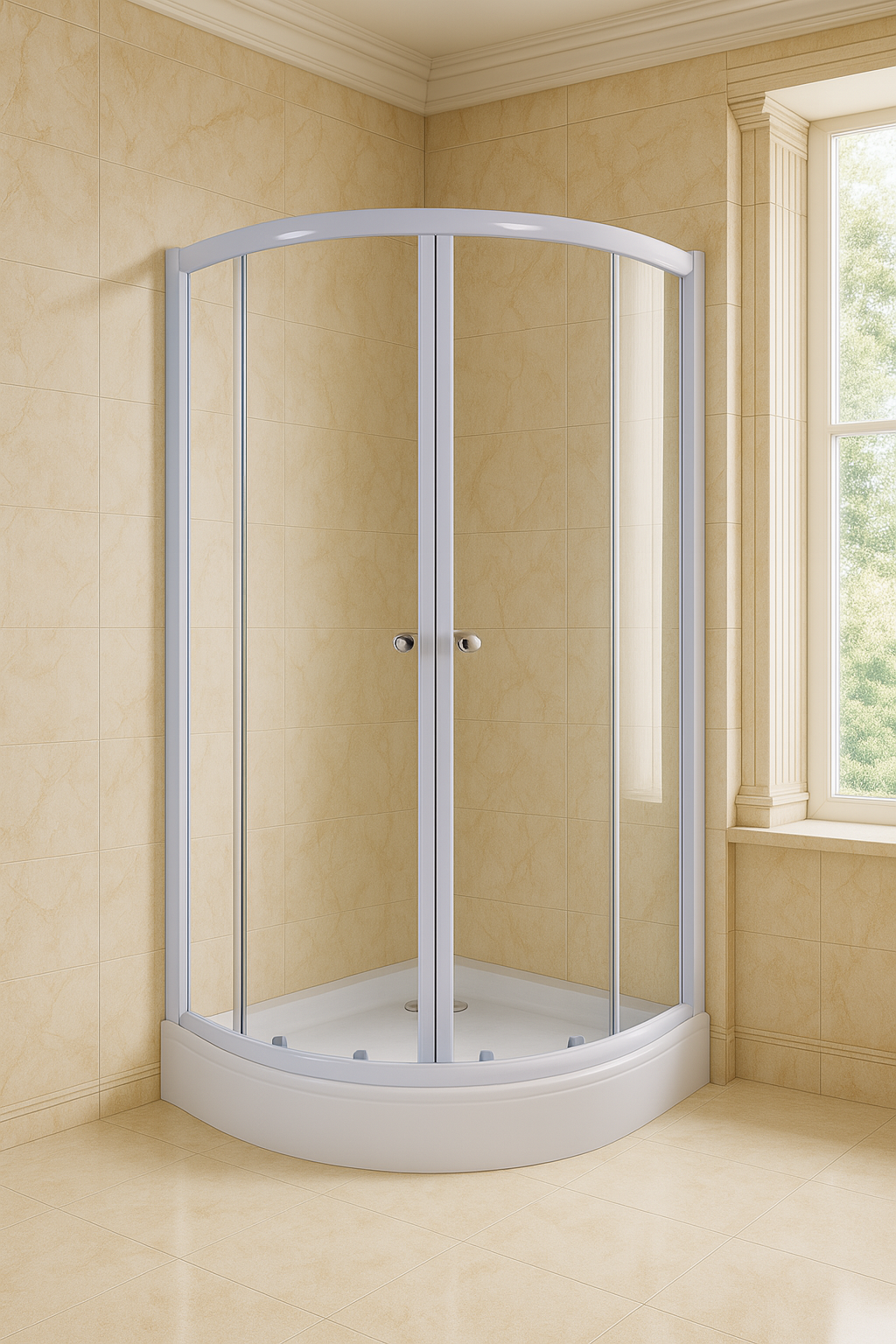 Shower door Iguazú 80x80