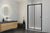SHOWER DOOR CORREDERA 100x185 cm, 120x185 cm, 140x185 cm