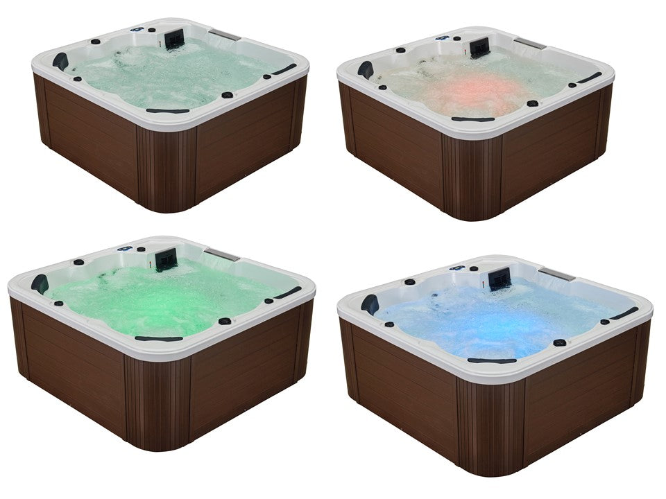 Spa Niza Full  Exterior para 6 Personas con Hidromasaje y Sonido Bluetooth Oferta últimas unidades