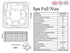 Spa Niza Full  Exterior para 6 Personas con Hidromasaje y Sonido Bluetooth Oferta últimas unidades
