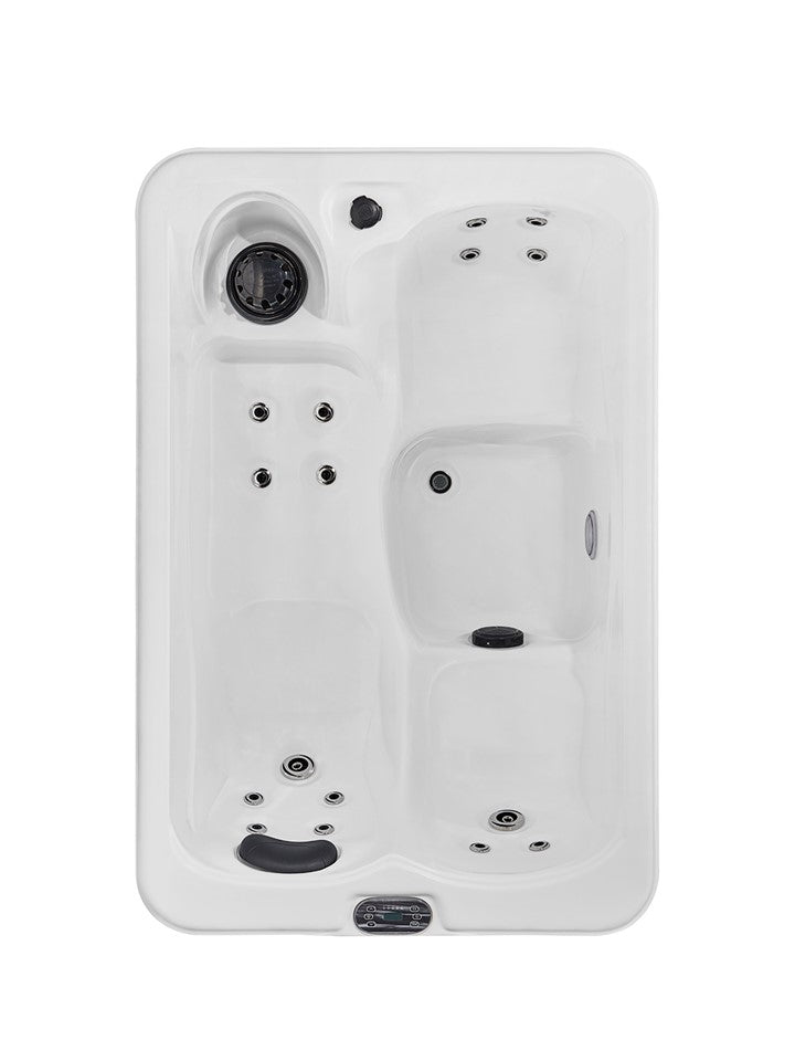 Spa de Hidromasaje Metz Full Equipada para 3 Personas - 16 Jets y Casco de Metacrilato Premium