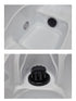 Spa de Hidromasaje Metz Full Equipada para 3 Personas - 16 Jets y Casco de Metacrilato Premium