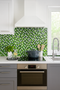 Mosaico Vidrio Brillante Verde 30x30 cm