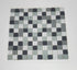 Mosaico Malla Vidrio B&N Satín 30x30