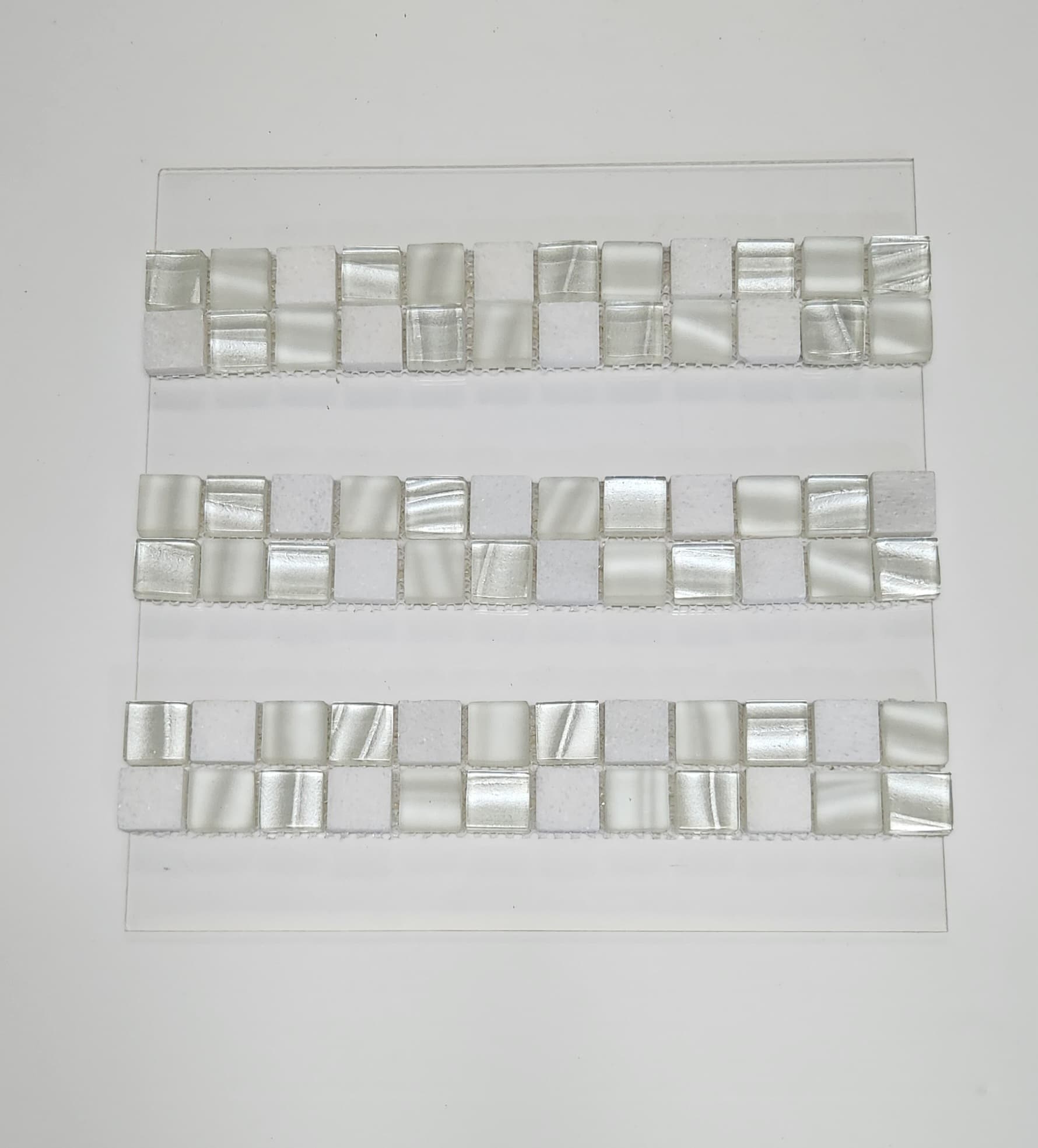 Listel Bianco Ondulado 5x30(x3 unid)