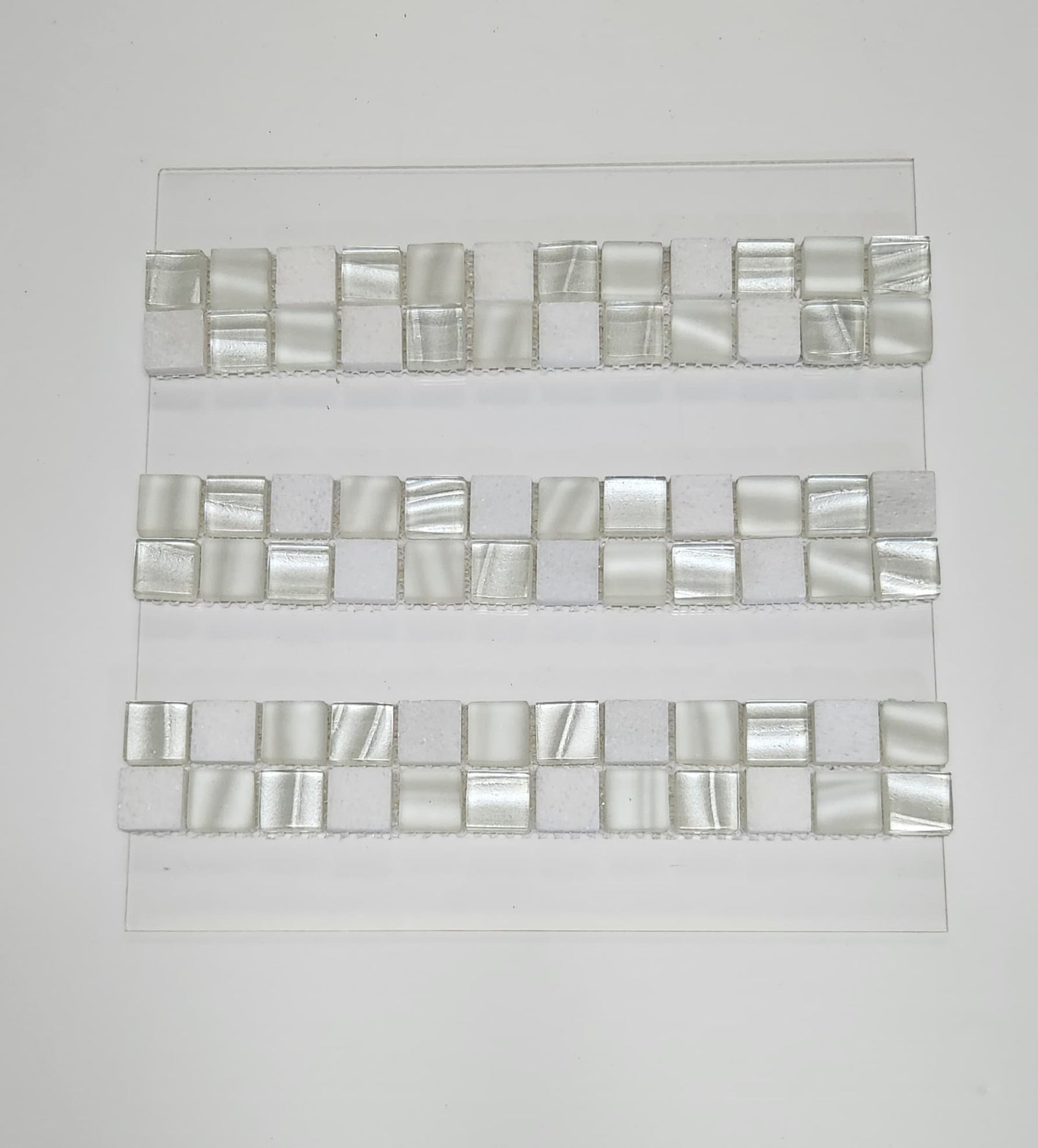Listel Bianco Ondulado 5x30(x3 unid)