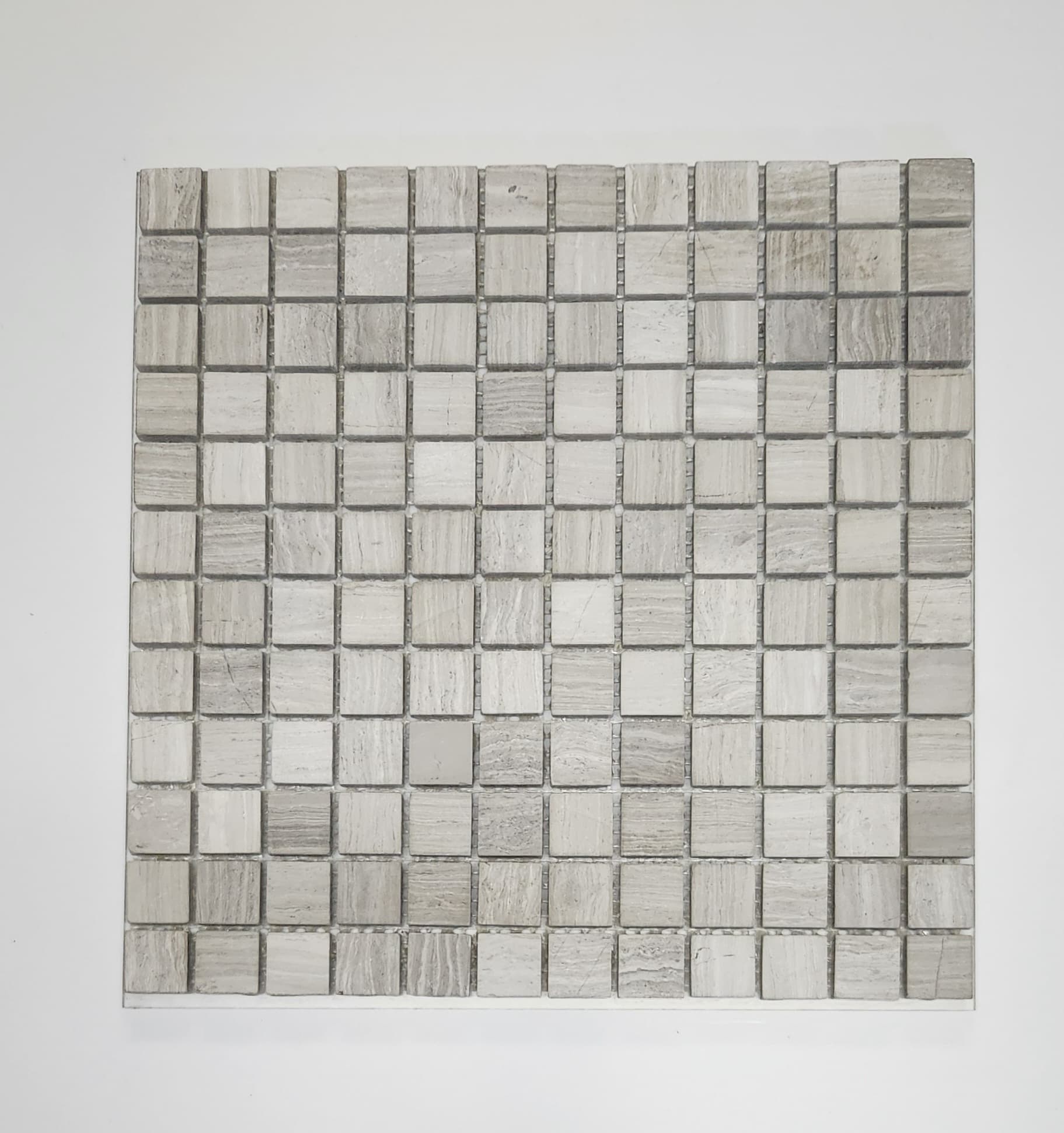 Mosaico Mármol Gris Misiones 30x30 cm