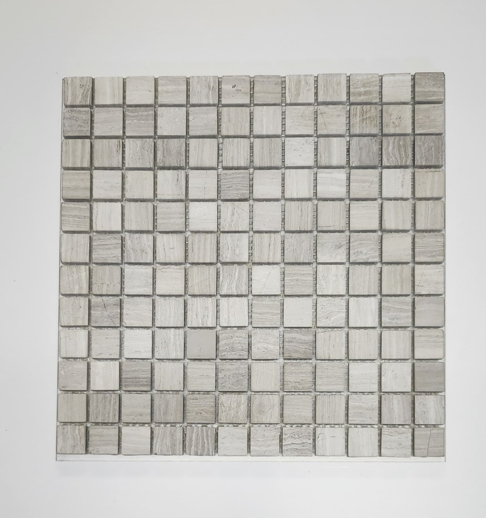 Mosaico Mármol Gris Misiones 30x30 cm
