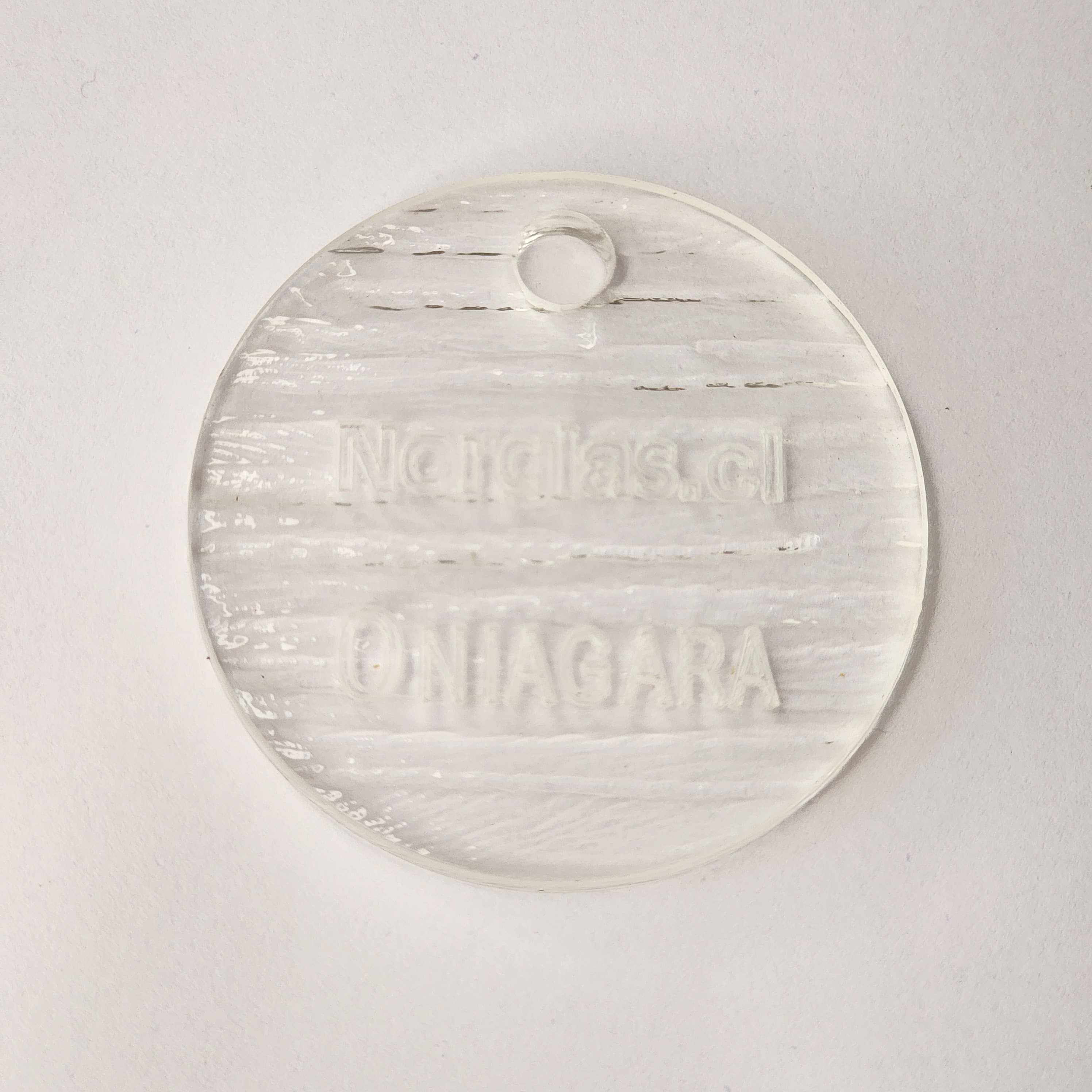 Plancha Acrílico Textura Niagara