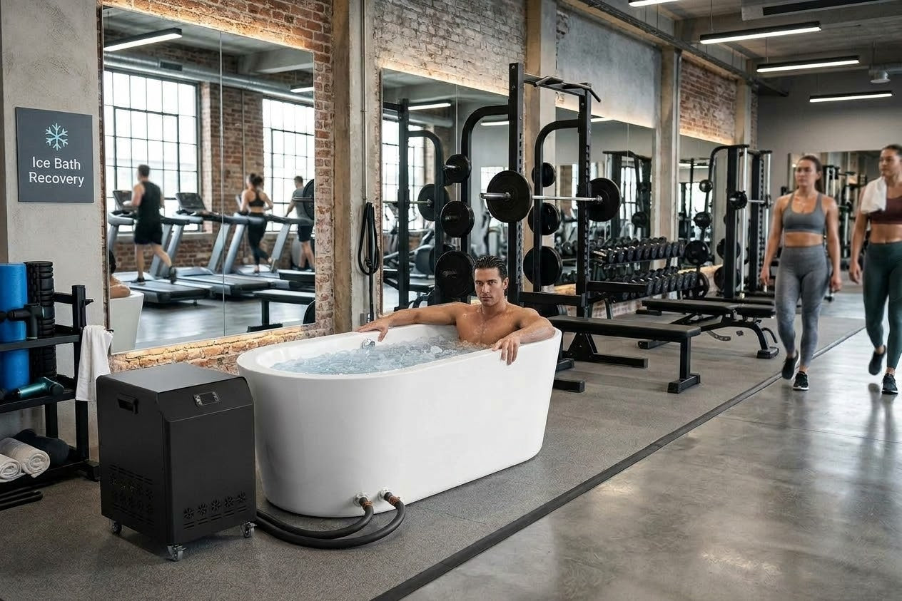 Tina Isla Wellness Pro / Sistema de Frío y Calor
