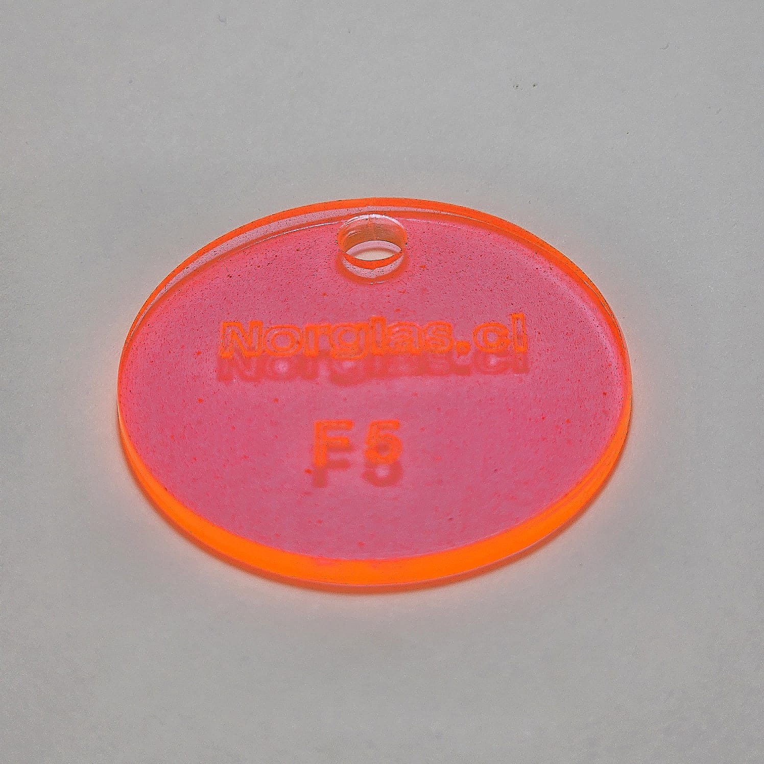 Plancha Acrilico Fluor Rosa F5