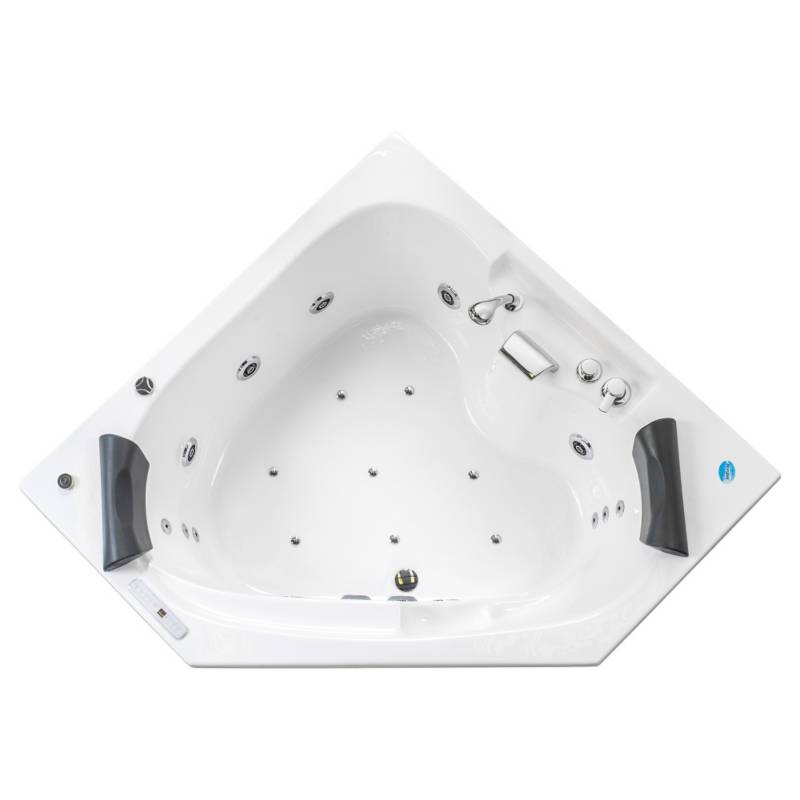 Tina Hidromasaje Creta Full Izquierda 150x150 Blanca