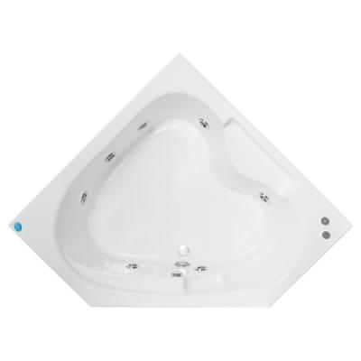 Tina de Hidromasaje Creta 150x150 – Terapia de Relajación para Dos